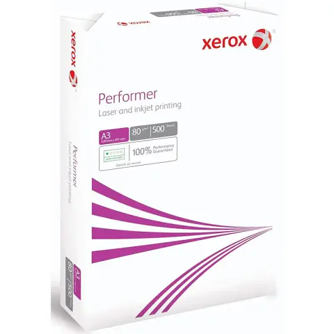 Papier ksero Xerox Performer | A3 | 80g | 500 arkuszy | Klasa C - KARTON (5 ryz)
